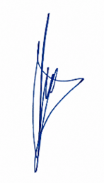 Firma de la Dra. Concepción González Sánchez